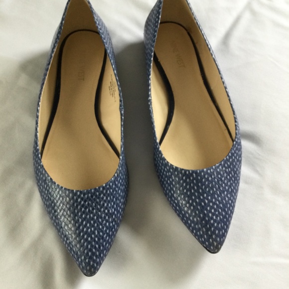 Nine West flats blue size 11 - Picture 4 of 6